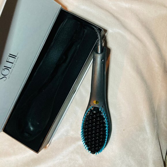 SOLEIL HAIR Heat Brush 2.0 Turquoise NIB! $350 - Picture 11 of 13